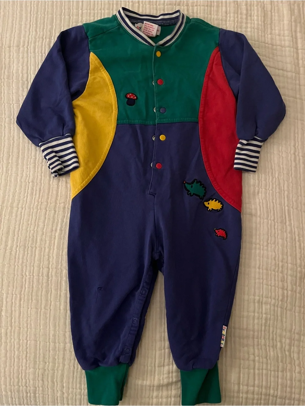 Gymboree Vintage Colorblock One-Piece Romper